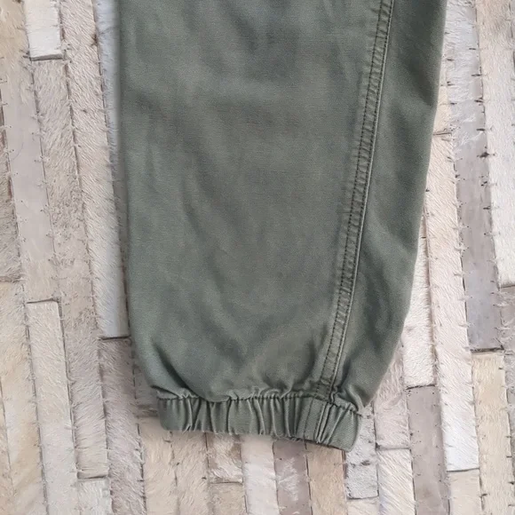 Aerie Women's Size S Double Pocket Utility Olive Green Khaki Jogger Pants - Picture 7 of 9